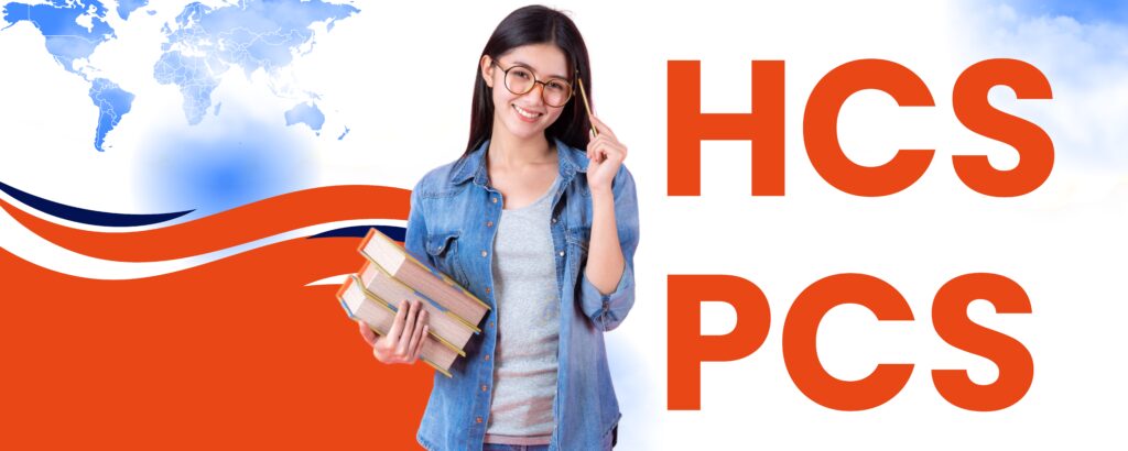 orange and blue modern study abroad outdoor banner